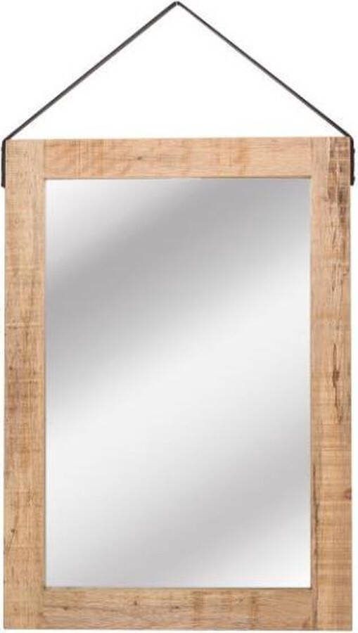 Homestylingshop.nl LABEL51 Spiegel Naturel Mangohout 60x85 cm