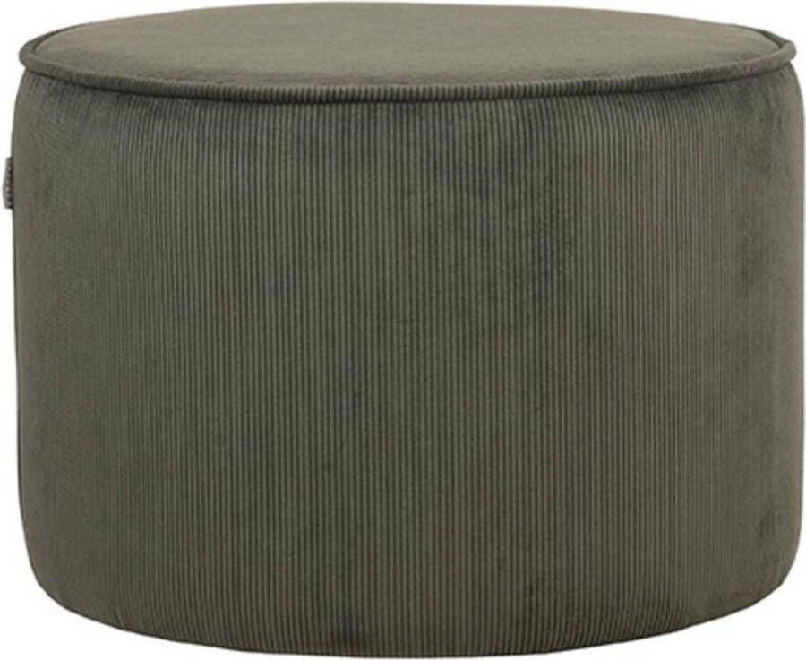 LABEL51 Poef Tibo Rib Army Green Rond