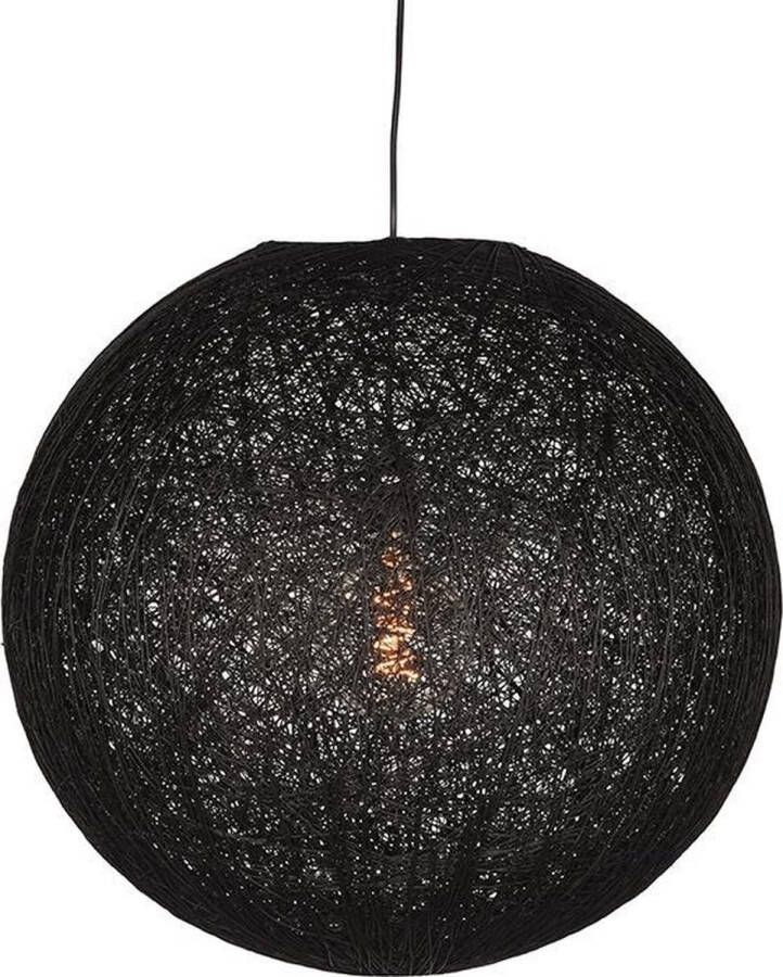 LABEL51 | Hanglamp Twist Grijs Vlas XL | Woonaccessoires | Hanglamp