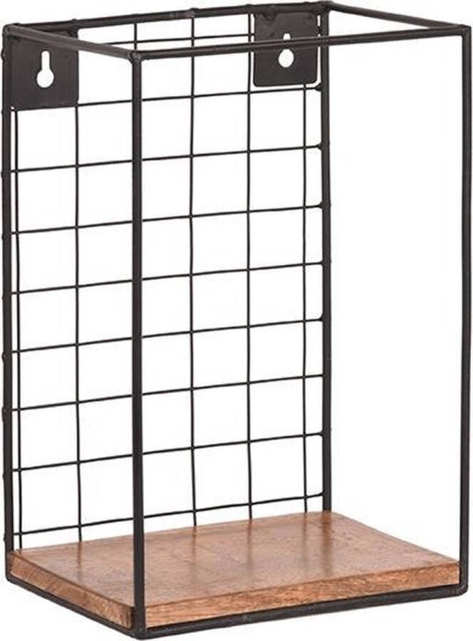 LABEL51 Wandrek Firm | XL Rough Mangohout Zwart Metaal