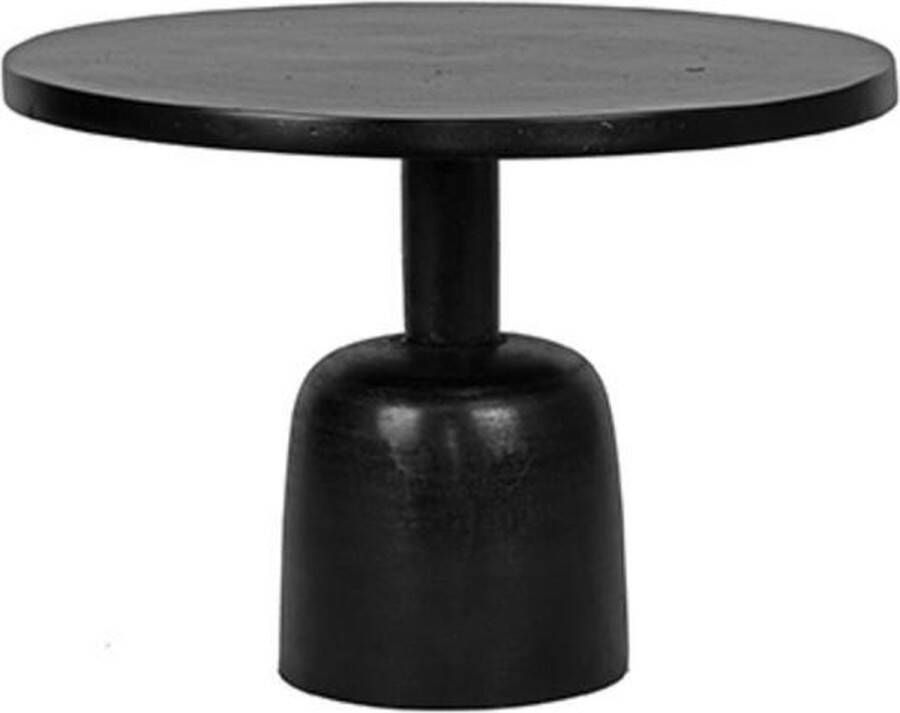 LABEL51 | Bijzettafel Wink Zwart Metaal | Woonkamertafels | Bijzettafel