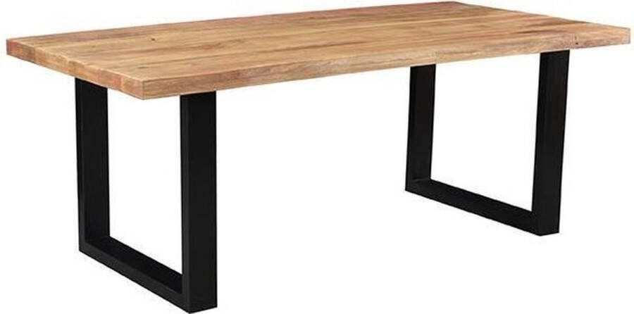 LABEL51 Zeth Eetkamertafel Naturel Mangohout 240x100 cm