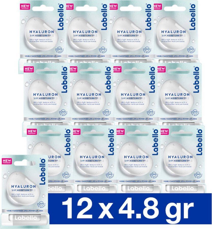 Labello 12x Lippenbalsem Hyaluron