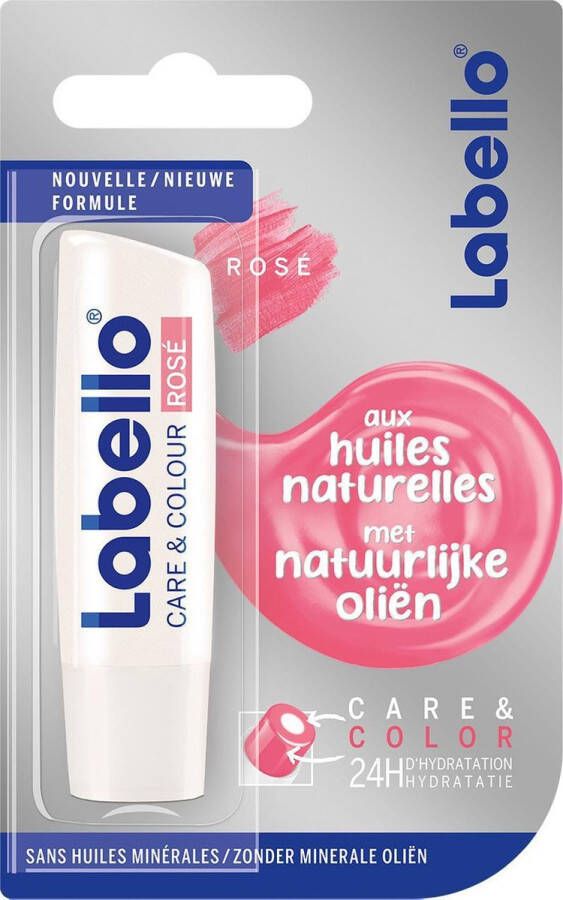 Labello Care & Colour Rosé Lippenbalsem