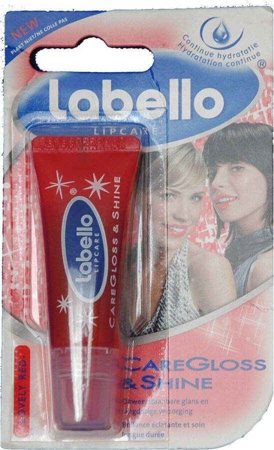 Labello Caregloss & Shine L. Red Blister 10ml