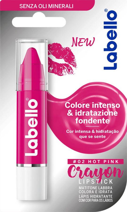 Labello Crayon Hot Pink Lippenstift 3g