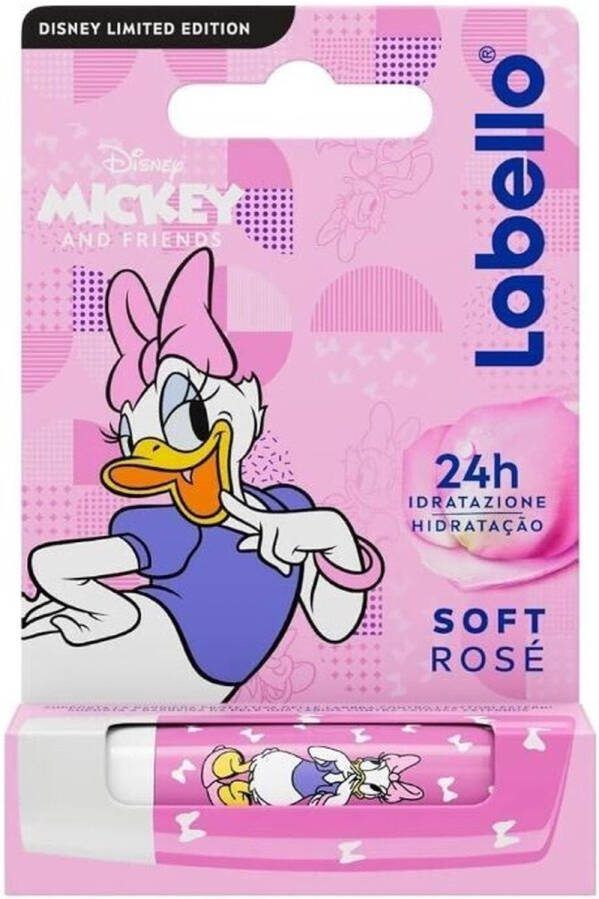 Labello Disney Katrien Duck Mickey and Friends soft rose limited edition 4 8 gram caring lipbalm