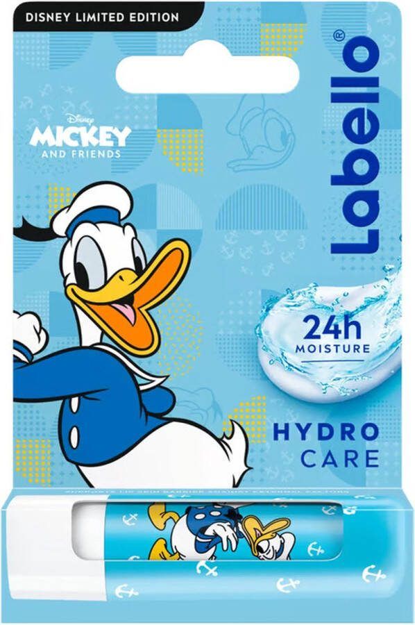 Labello Disney Mickey And Friends Donald Duck Hydro Care 3+ Lip balsem 4.8g lippenbalsem kids