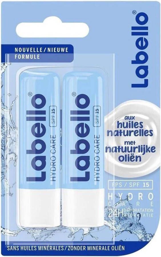 Labello Hydro care duo pack- Lippenbalsem SPF 15