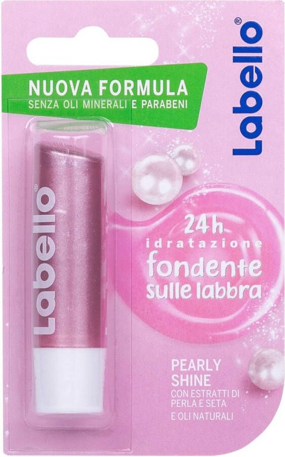Labello Pearly Shine Caring Lippenbalsem Lip Balm 4 8 g 4.8g