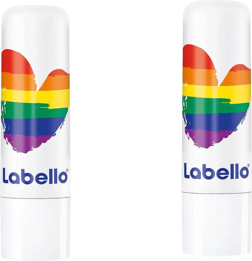 Labello Pride Kiss Edition 24H Verzorging Lippenbalsem Lippen Natuurlijke Olien 2 Stuks