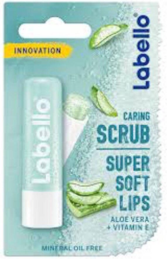 Labello verzorgende Lipscrub Aloe Vera verzorgende carin scrub balsem
