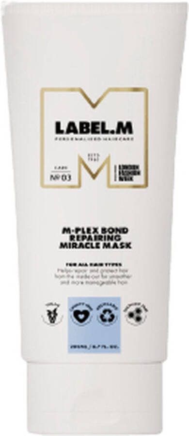 Label.m-Plex Bond Repairing Miracle Mask Haarmasker beschadigd haar