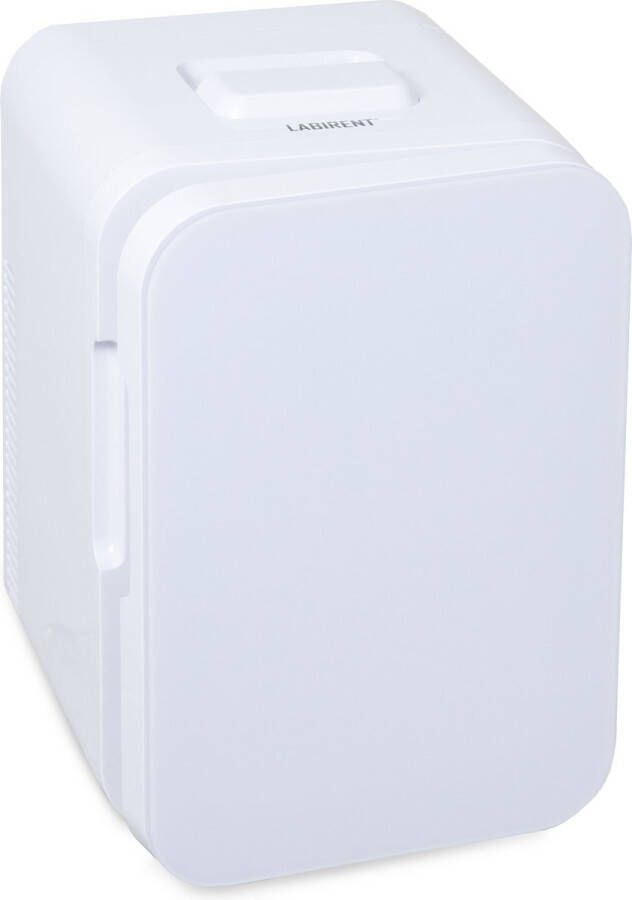 Labirent Luxe Mini Koelkast 10 Liter Witte Glazen Deur Wit Mini Beauty Fridge (Skincare Medicijnen Eten Drinken) Modern