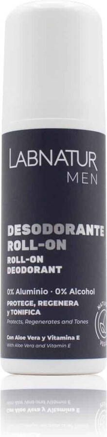 Labnatur Deodorant Roller Aloe Vera Mannen 100% Natuurlijk Ontgeurend & Hydraterend 75ml