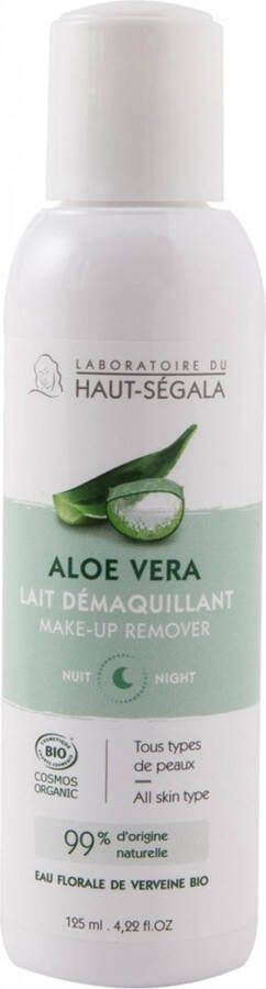 Laboratoire du Haut-Ségala Aloë Vera Reinigingsmelk Biologisch 125 ml
