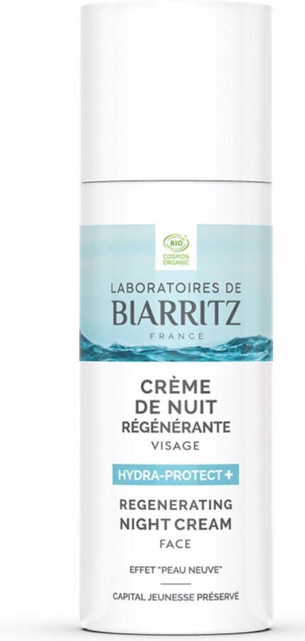 Laboratoires de Biarritz Skincare Hydra Protect+ Nachtcrème 50ml