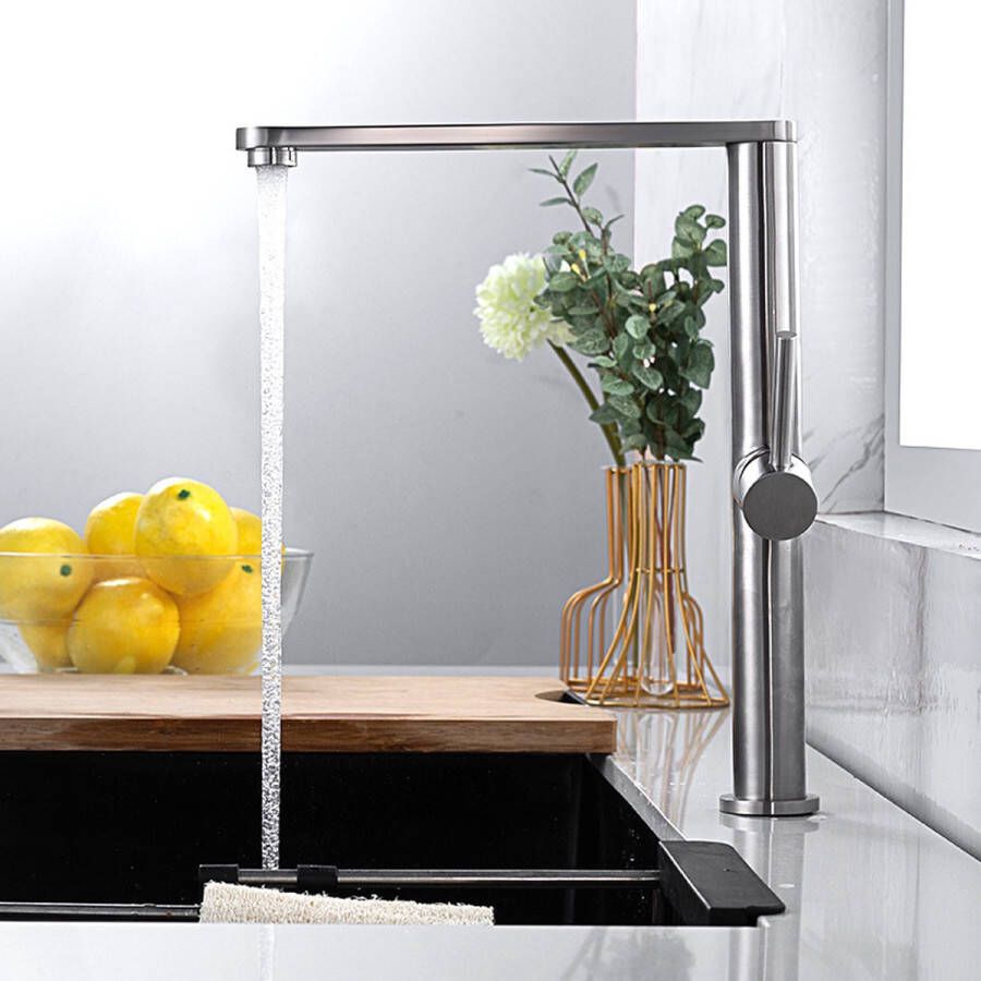 LABOZA Aqua Pipe Chroom Keukenkraan