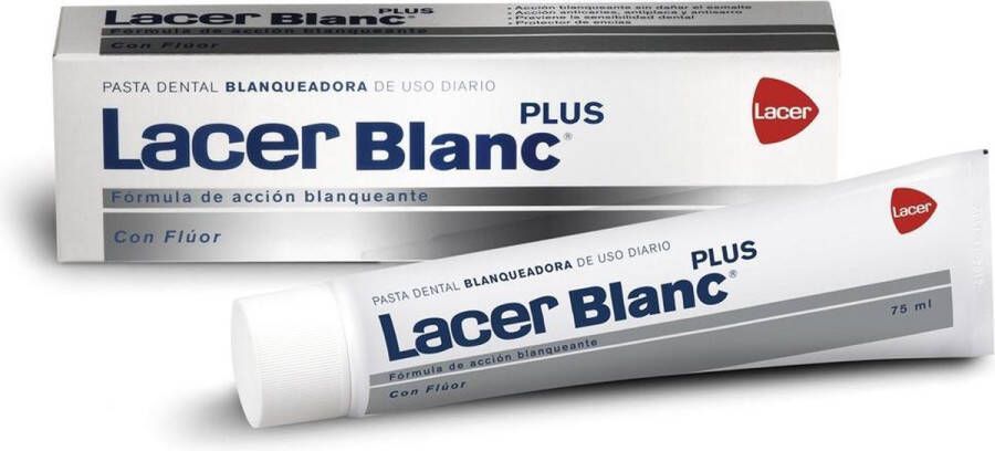 Lacer Tandpasta Whitening Blanc Citroenzuur (75 ml)