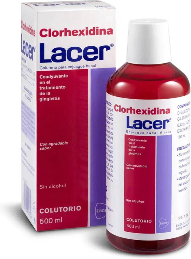 Lacer Mondwater Clorhexidina (500 ml)