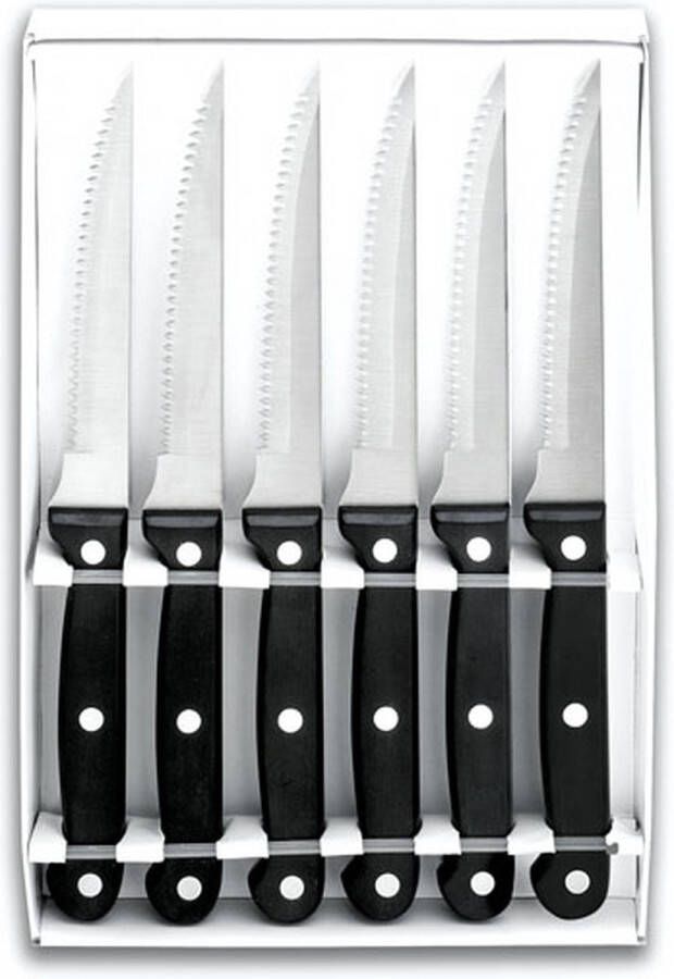 Lacor Steakmessen Getand Set 6 Stuks