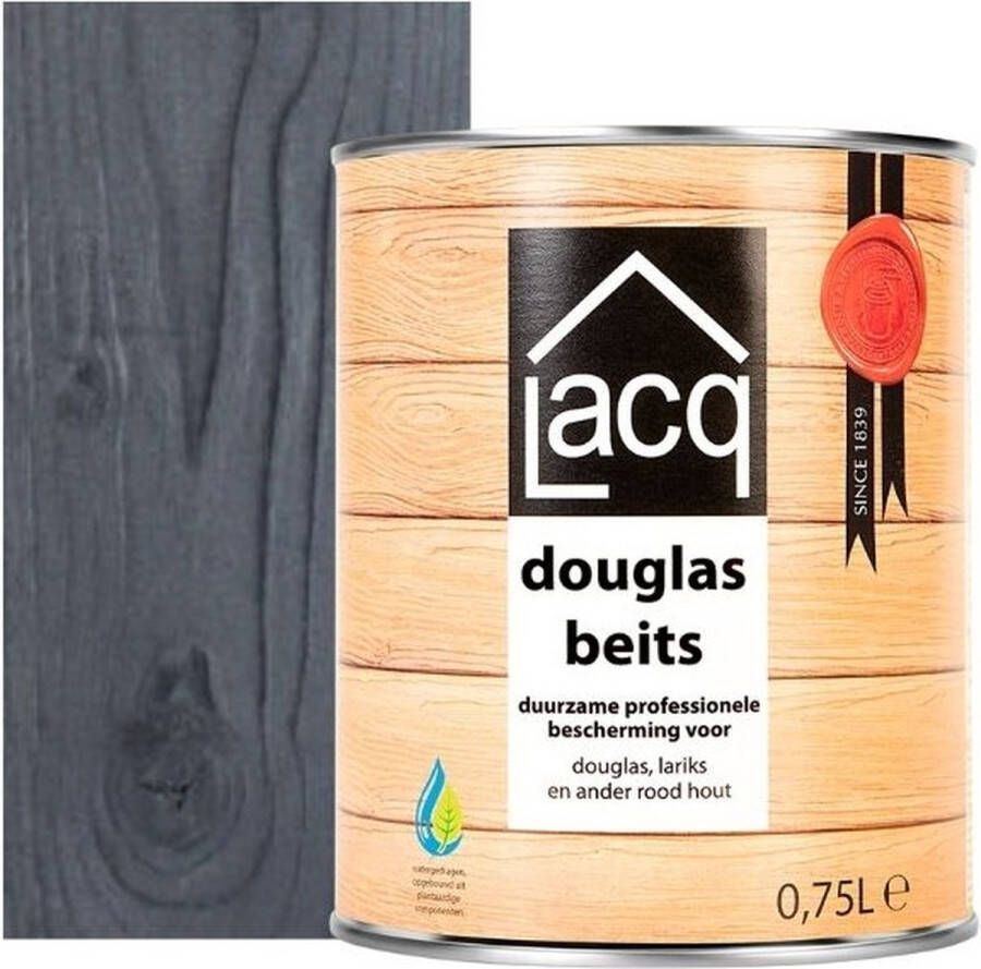 Lacq Douglas Beits Black Bescherming voor Hout Watergedragen Eenvoudig Aanbrengen – 0 75L