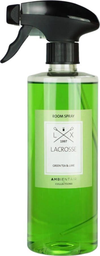 Lacrosse Roomspray 'Green Tea & Lime' 500ml