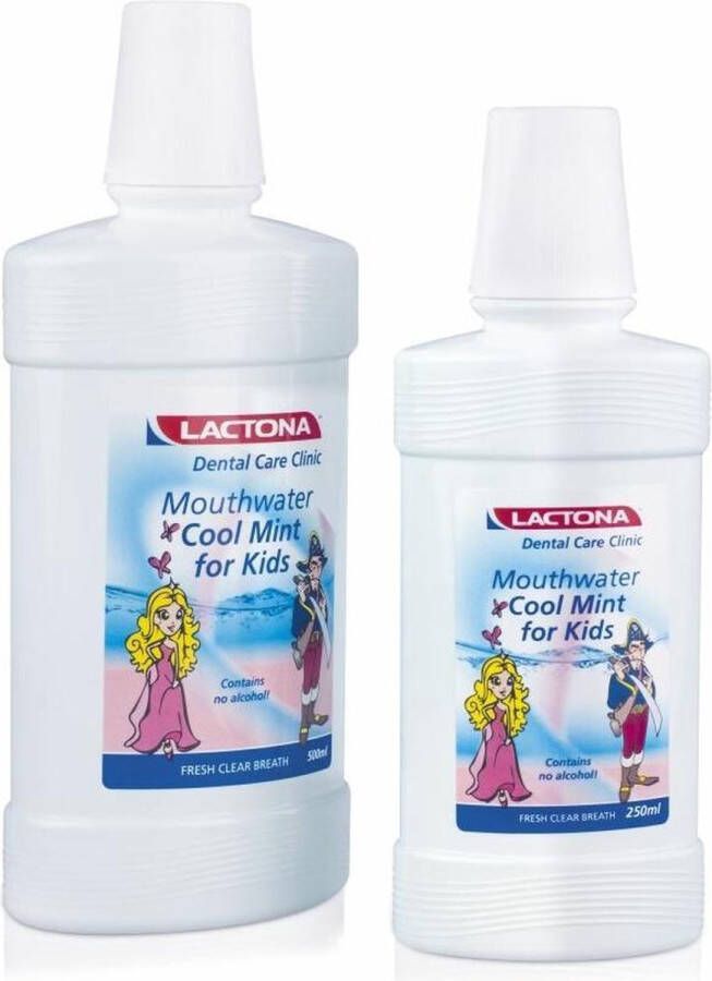 Lactona 10x Mondwater Kids 250 ml