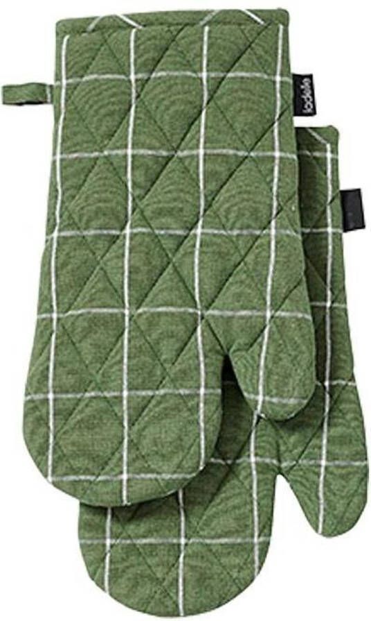 Ladelle Ovenwant Set van 2 Groen – | Eco Check