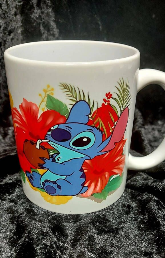 LaDiva Bedrukte mok lilo en Stitch Mok Bedrukte beker Lilo en Stitch mok Lilo en Stitch koffie beker