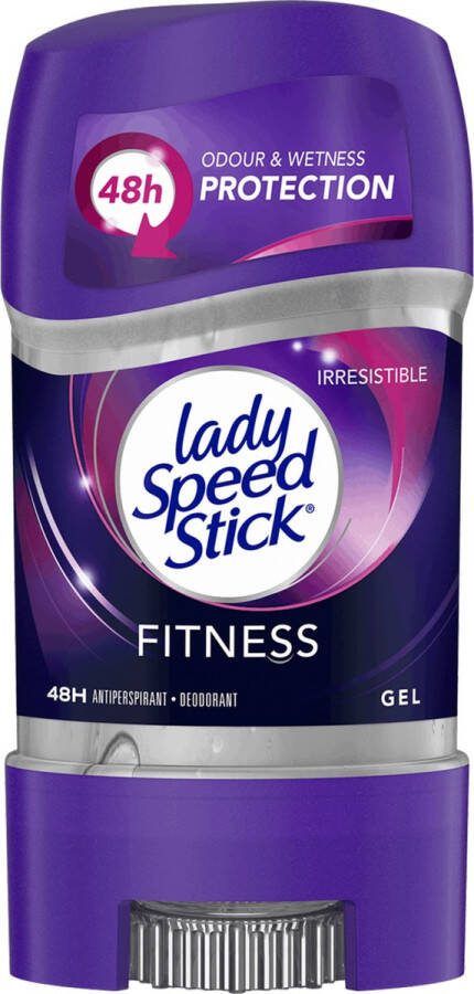Lady Speed Stick Fitness Deodorant Stick Gel 48 Uur Zweetbescherming 65g Anti Perspirant Deo