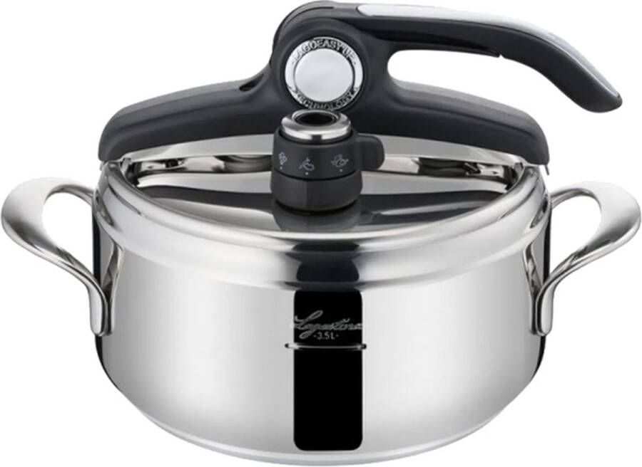 LAGOSTINA SNELKOOKPAN DOMINA 3 5L Ø 22 Cm 012021010522