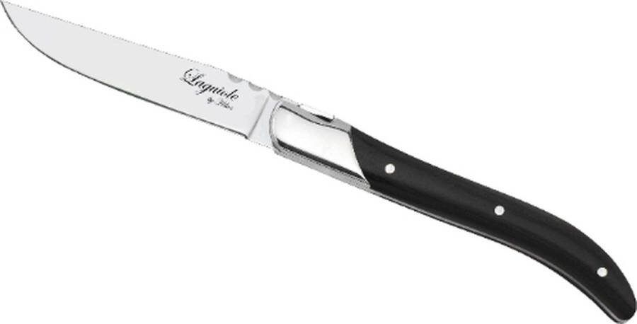 Laguiole by Haws Steakmessen Set van 6 Ebbenhout RVS Zwart In Luxe Giftbox by Haws
