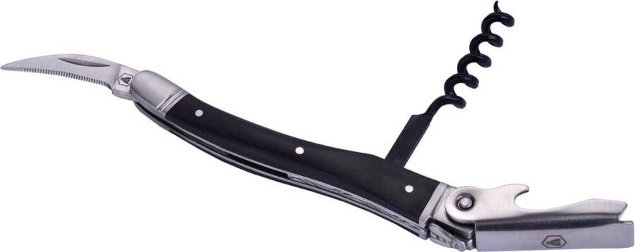 Laguiole opvouwbare kurkentrekker black edition