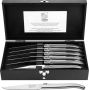Laguiole Style de Vie Steakmessen Luxury Line RVS 6 stuks - Thumbnail 1