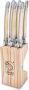 Laguiole Style de Vie Steakmessen Premium Line Parelmoer 6 stuks - Thumbnail 1
