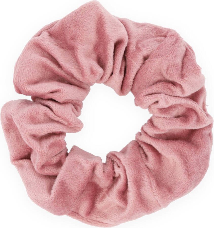 Lajetti Scrunchie Premium Velvet Roze Haarelastiek Haaraccessoire 1 stuk