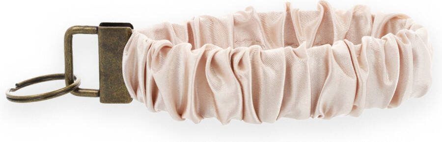 Lajetti Scrunchie Sleutelhanger Champagne Sleutelbos