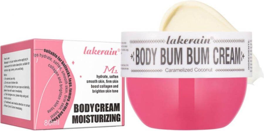 Lakerain Bum Cream bodycrème 80ML