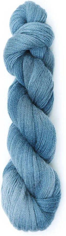 Lamana Piura Arte 100 % Zuivere handgeverfde baby alpaca garen 400 m. 50gr. kleur :Basalt Blue (46)