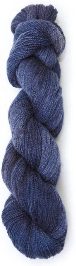 Lamana Piura Arte 100 % Zuivere handgeverfde baby alpaca garen 400 m. 50gr. kleur :Navy (11)