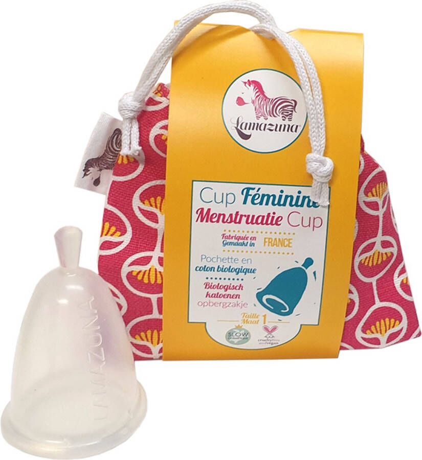 Lamazuna Menstruatie Cup no1 Rood no 1