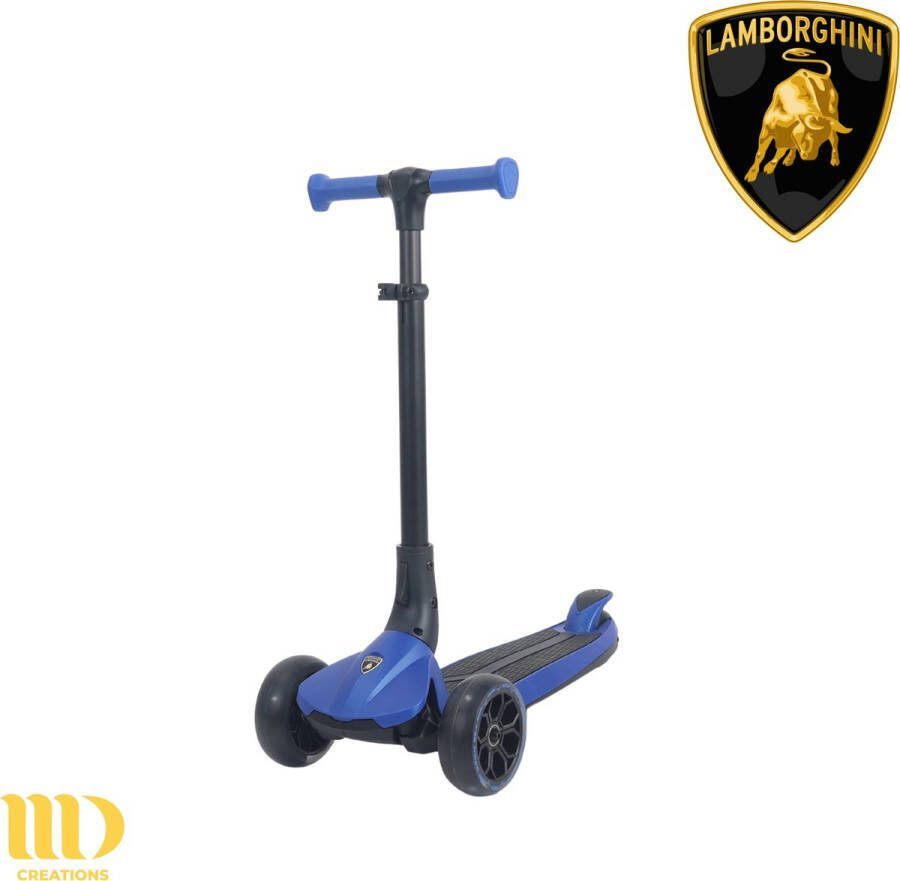 Lamborghini Scooter kinderen kinderstep 3 wielen kinderstep Lambo scooter step kinderen step L3 blauw