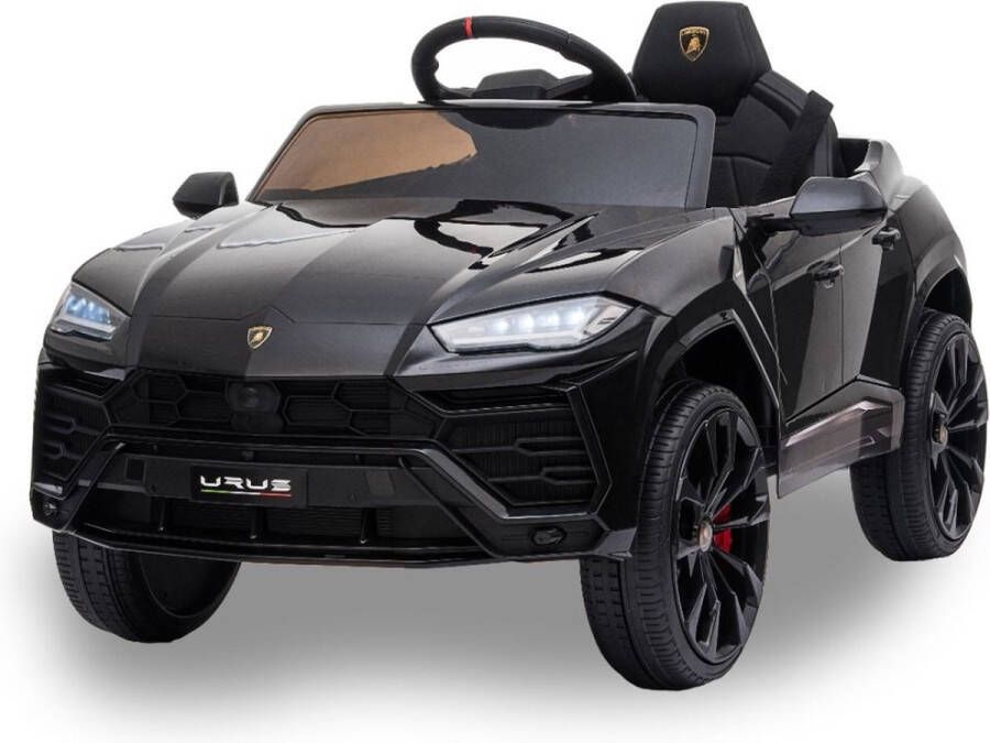 Lamborghini Urus Elektrische Auto Voor Kinderen Zwart Krachtige Accu Op Afstand Bestuurbaar Veilig Voor Kinderen