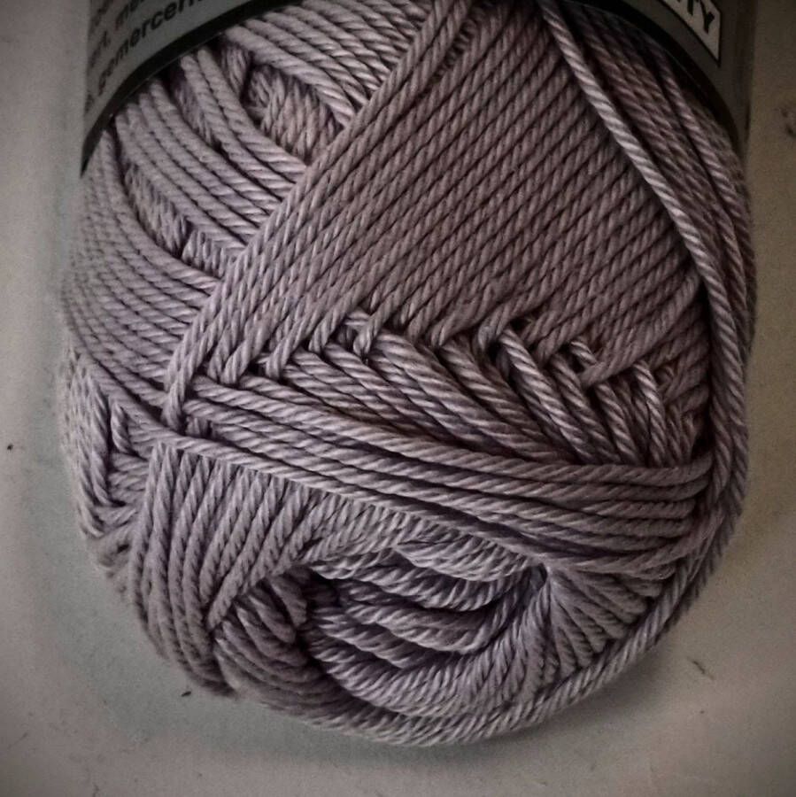 Lammy Yarns Rio katoen garen lila (063) pendikte 3 a 3 5 mm 1 bol van 50 gram