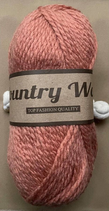 Lammy Yarns WOL-GAREN- -COUNTRY WOOL 730-BREIEN&HAKEN-PER 5 STUKS