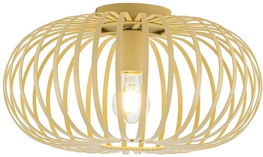 Lampidee Jordan Plafonnière 1 lichts 40 cm zand beige Modern