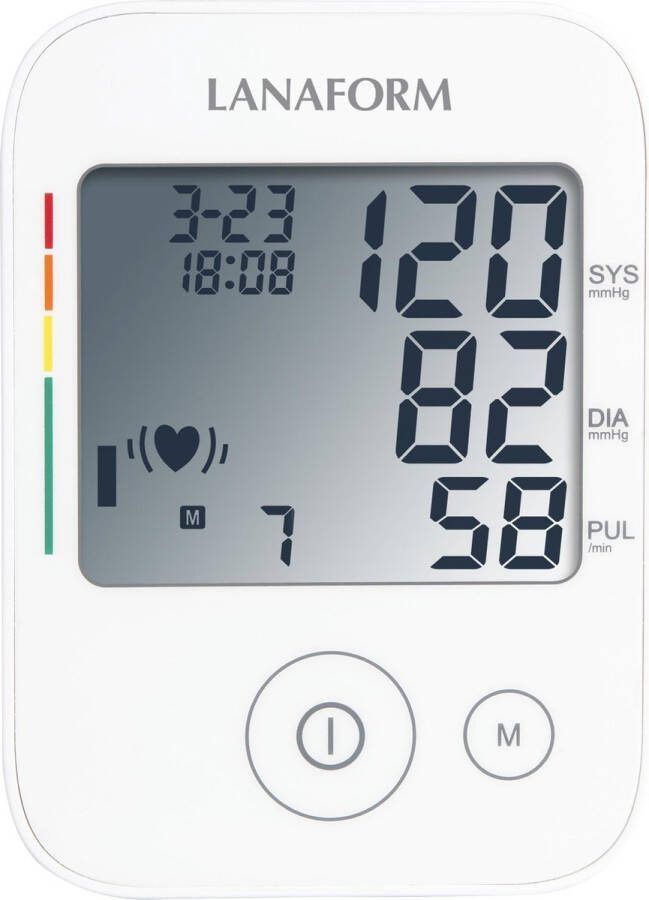 Lanaform ABPM-100 Bloeddrukmeter Bovenarm Hartslagmeter Bloeddrukmeter Aritlie Detectie Hartslagmeter Bloeddrukmeters 2 Gebruikers