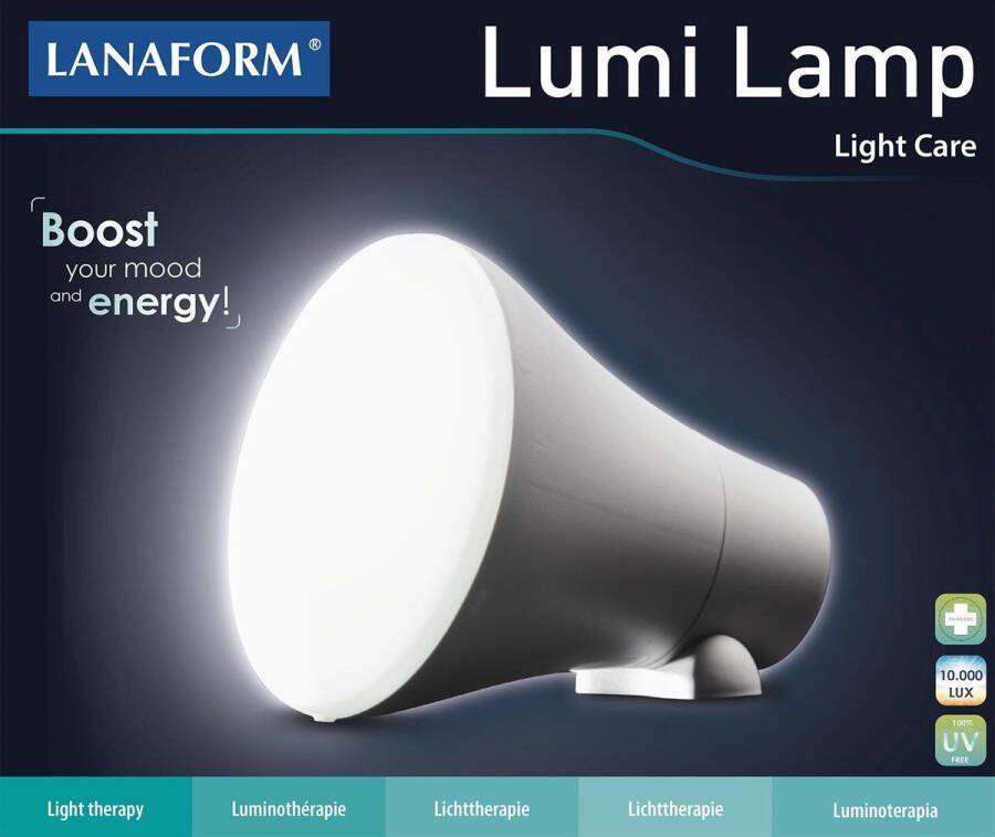 Lanaform Daglichtlamp DayLight Lichttherapielamp Zonlichtlamp 10.000 LUXs