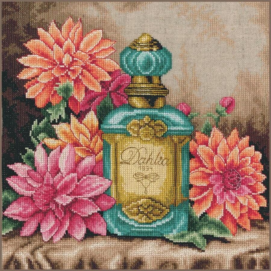 Lanarte borduurpakket PN0206925 de geur van dahlia